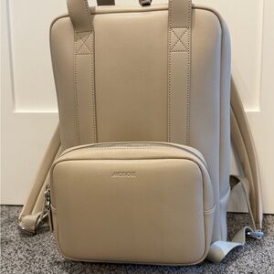 Monos Vegan Leather Backpack - Ivory